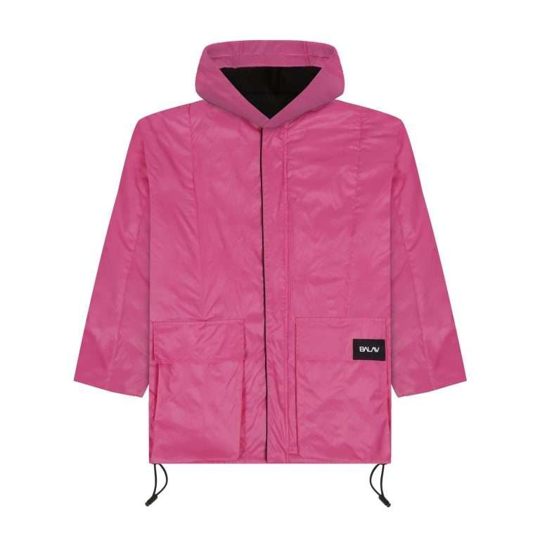 Puffer Coat in Pink