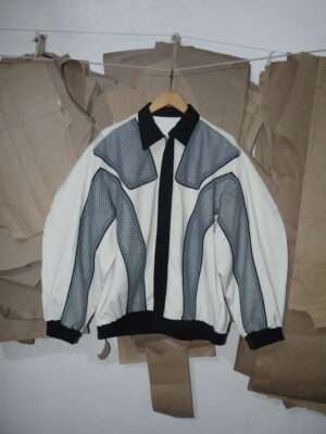 Alternative view of NETTED BOMBER JACKET