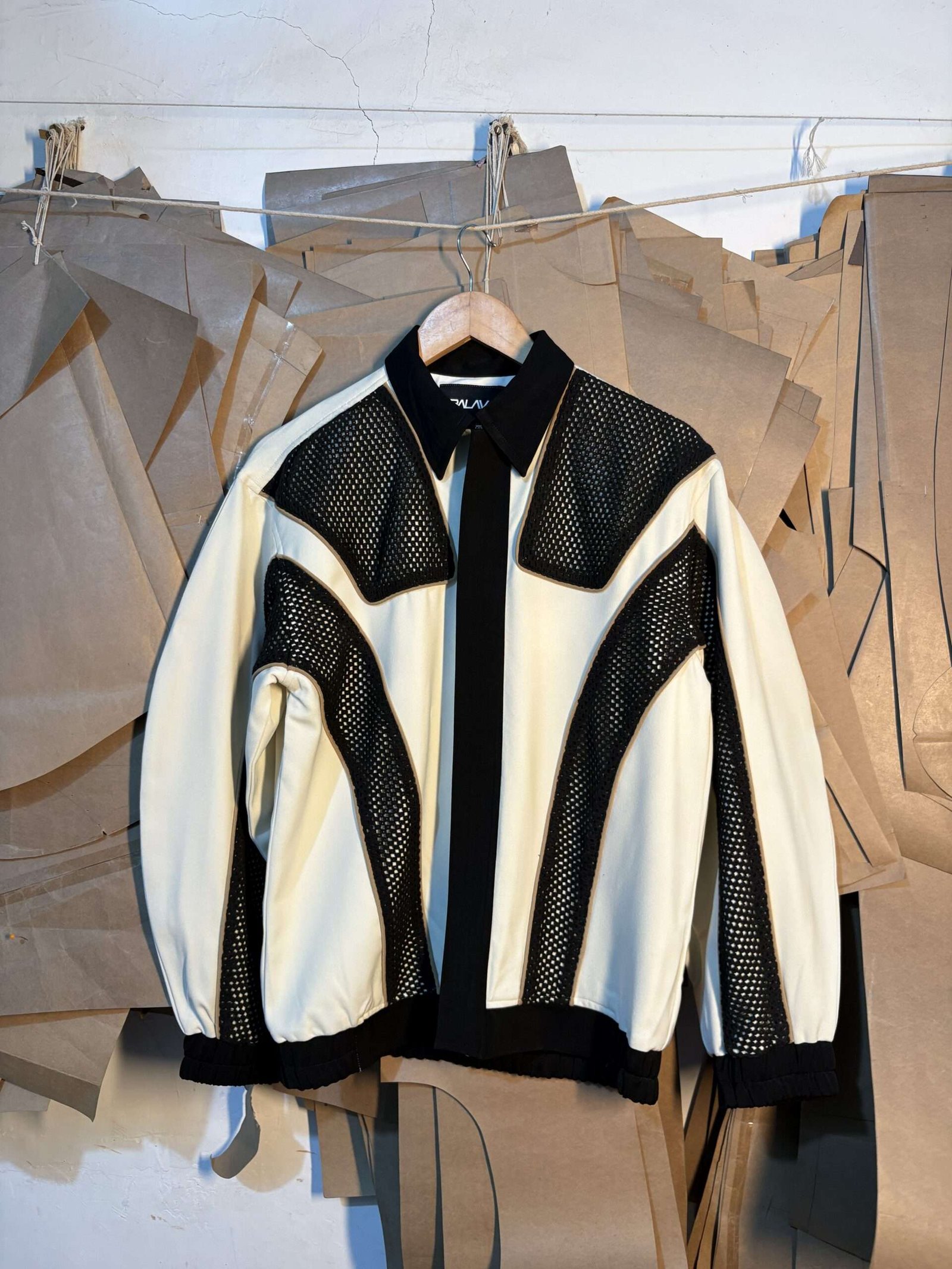 NETTED BOMBER JACKET - Image 8